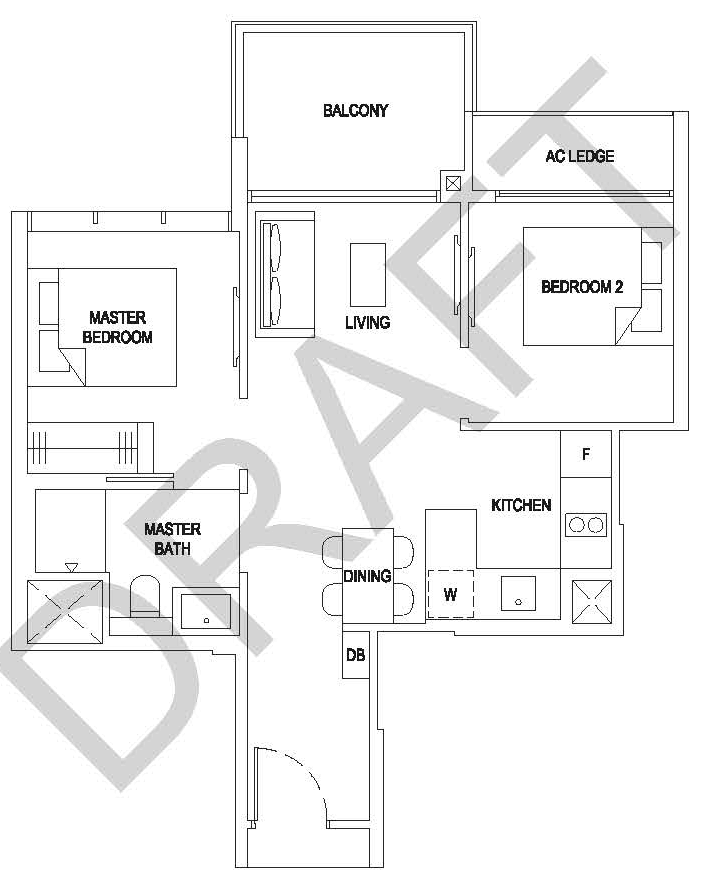 2 bedroom