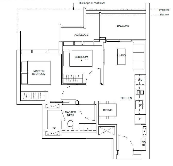 2 bedroom