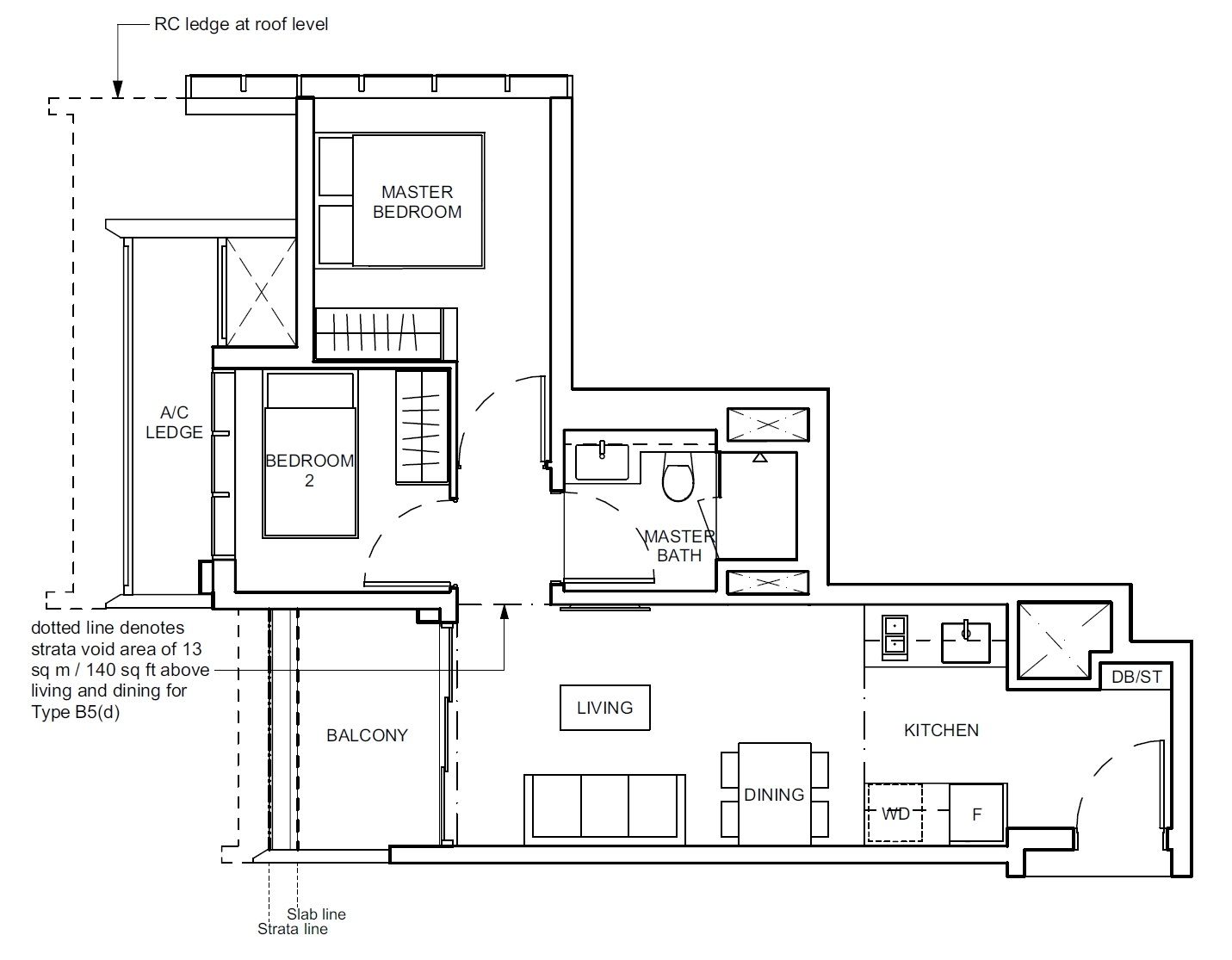 2 bedroom 2 bedroom