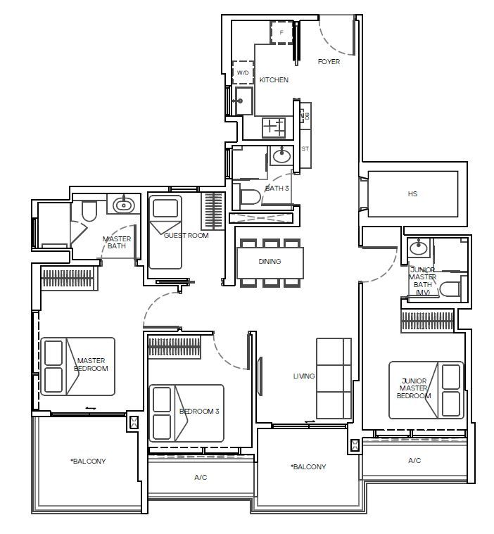 2 bedroom