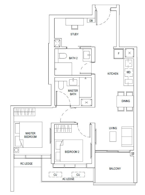 2 bedroom